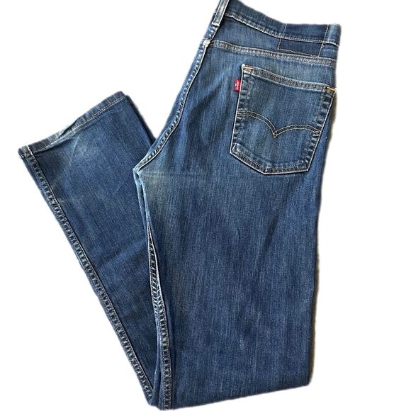Men’s Levi’s Jeans 513, straight leg , Vntg 2019,  2% spandex , 5 pockets 34/34 - Picture 1 of 12